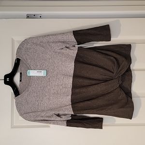 Pink Clover Denver Knot Blouse